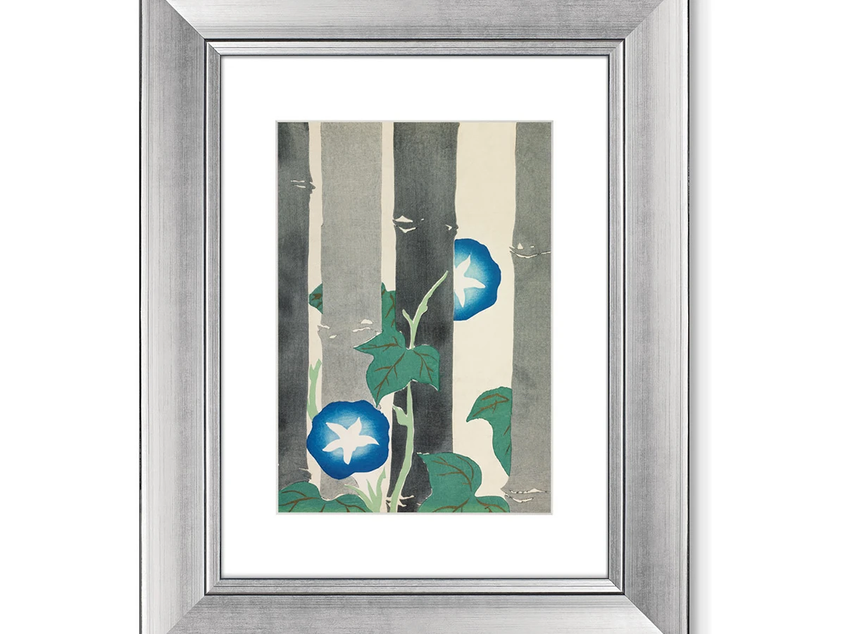 Набор из 2-х репродукций картин в раме Morning glories from Momoyogusa–Flowers, 1909г. 635506