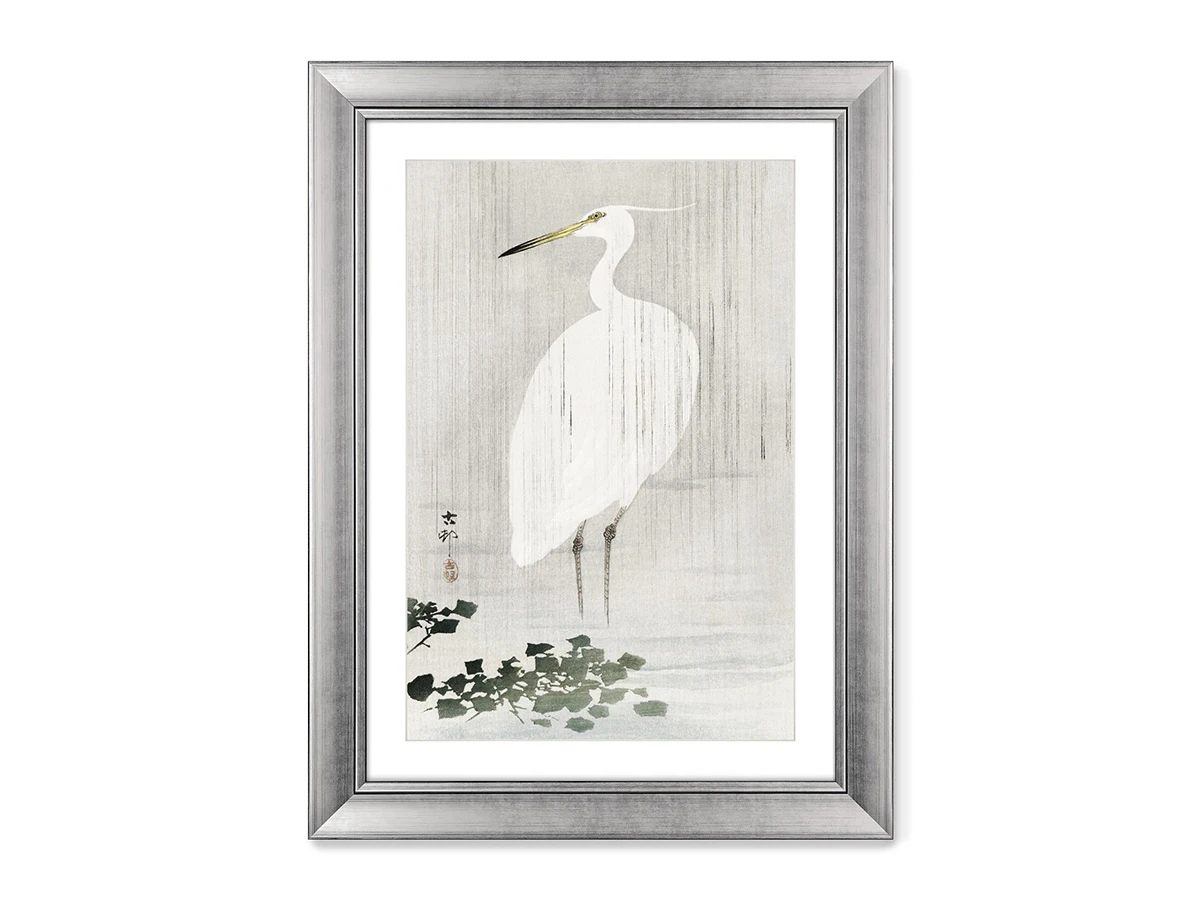 Набор из 2-х репродукций картин в раме Egrets in the rain, 1925г. 635518