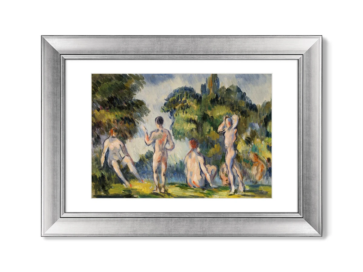 Репродукция картины в раме Bathers, 1890г. 635538