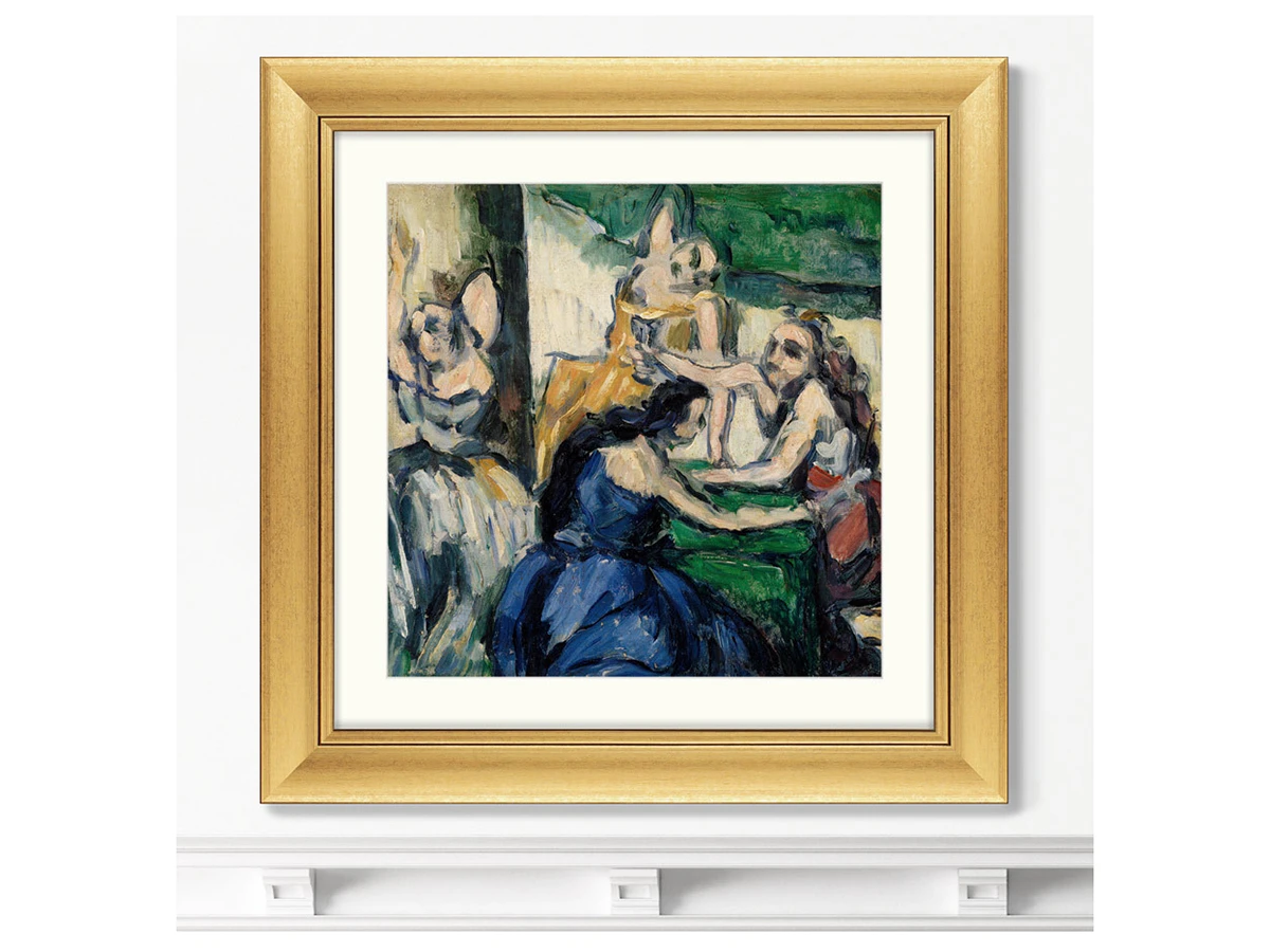 Репродукция картины в раме Les Courtisanes, 1868г. 635540  - фото 3