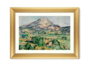 Репродукция картины в раме Mont Sainte-Victoire, 1892г.
