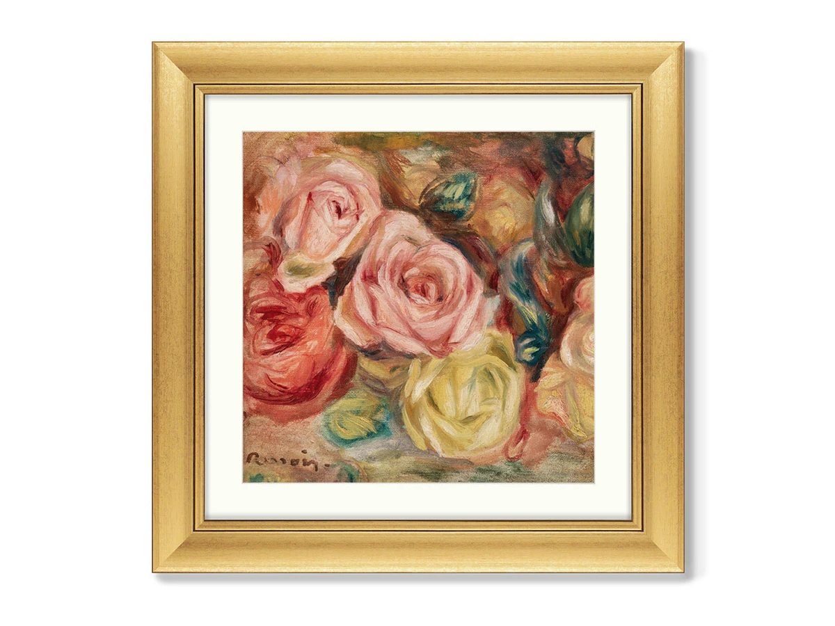 Набор из 2-х репродукций картин в раме Roses, 1912г. 635544  - фото 1
