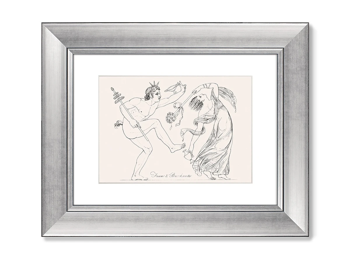 Набор из 2-х репродукций картин в раме Greek tumbling, 1816г. 635561