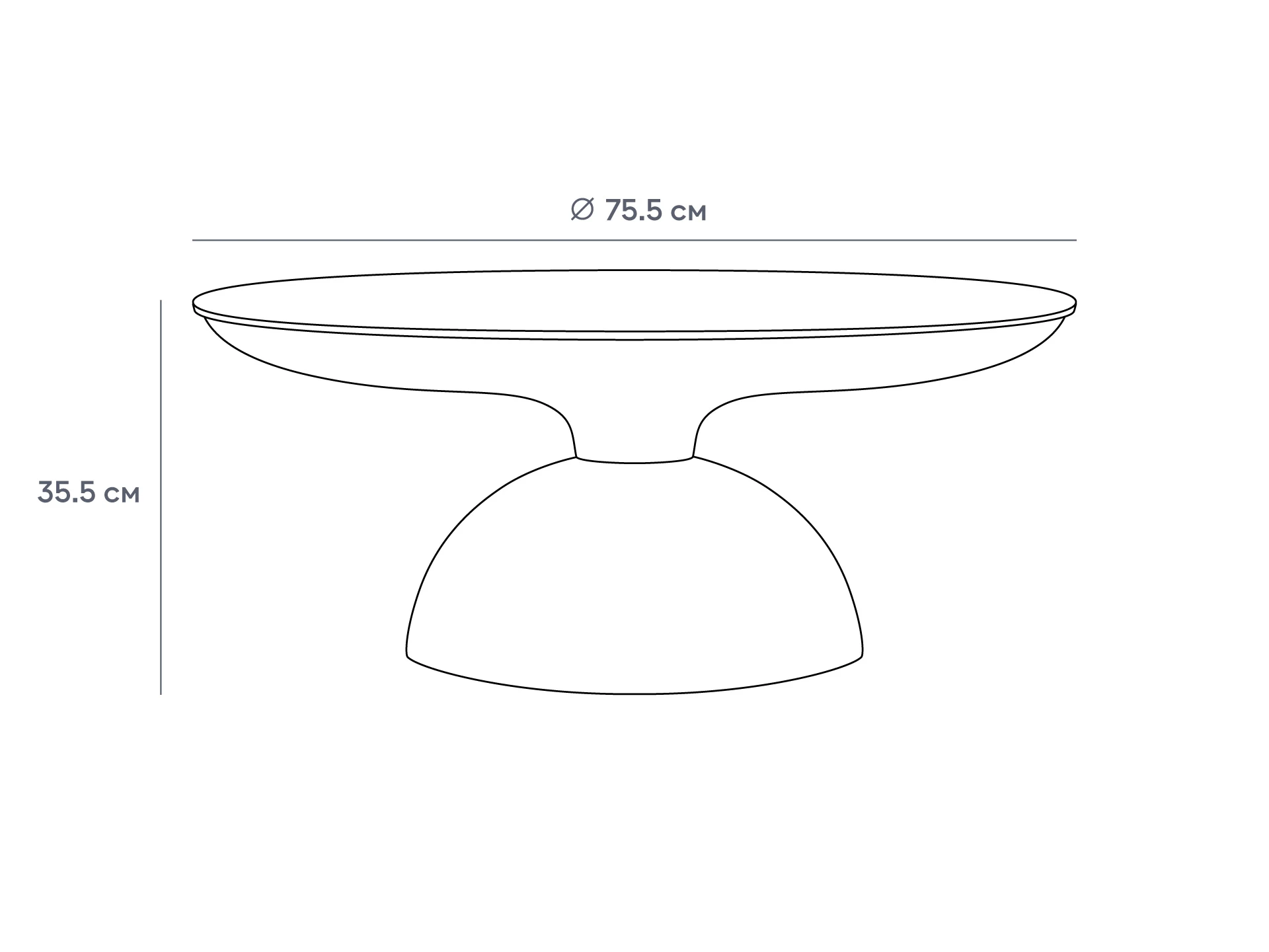 Столик журнальный Nofon major 888830  - фото 7