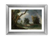 Репродукция картины в раме Storm near the Col-gon Rocks, 1790г.