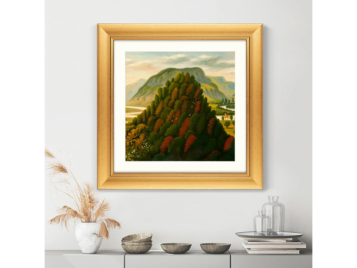 Репродукция картины в раме The Connecticut Valley, 1853г. 635608  - фото 6