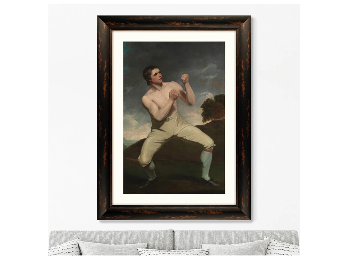 Репродукция картины в раме The Boxer, 1788г. 635617  - фото 3
