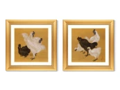Набор из 2-х репродукций картин в раме Силки, 1807г. 635620
