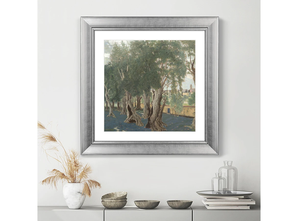 Репродукция картины в раме Olive Grove, 1914г. 635623