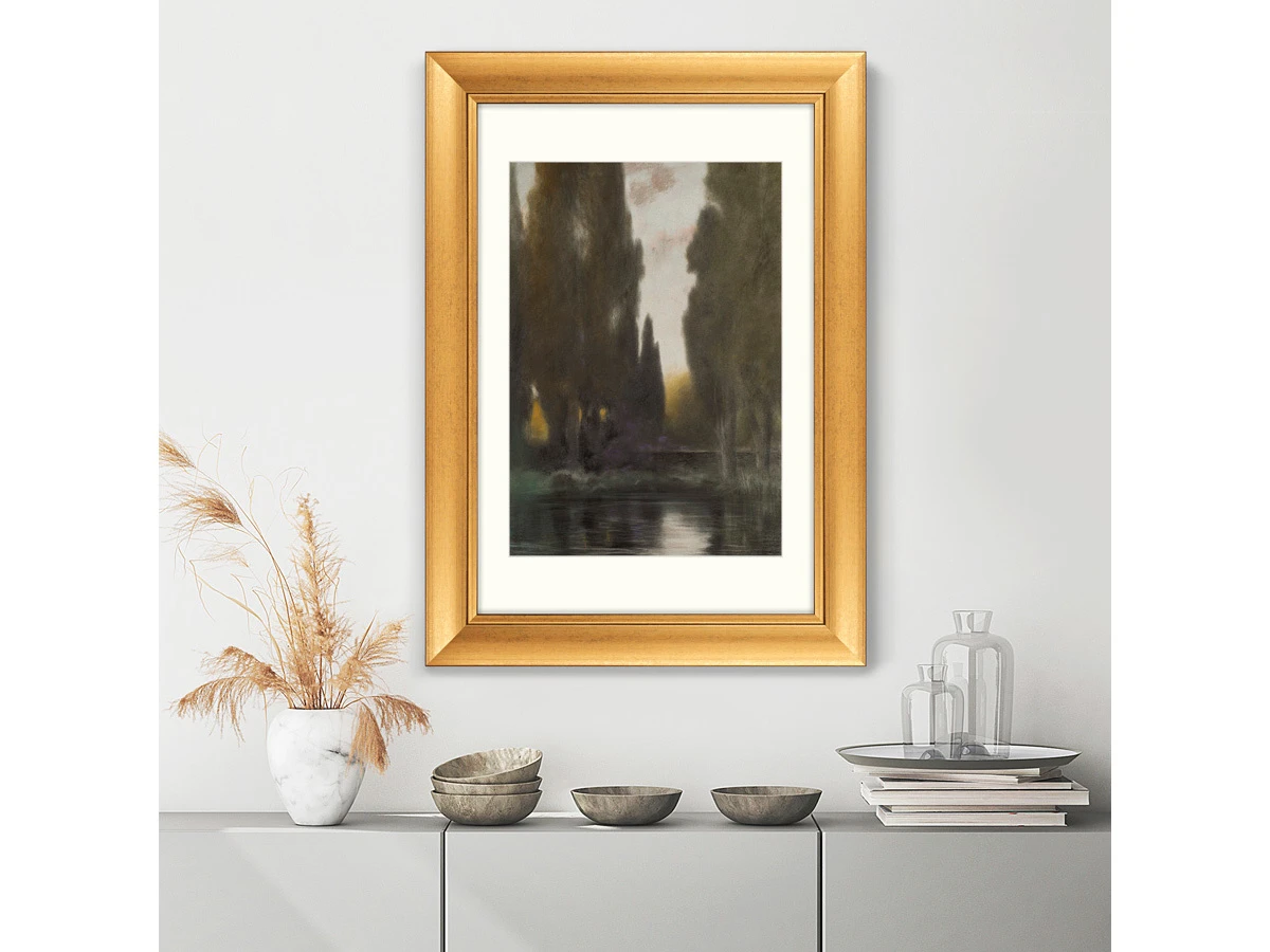 Репродукция картины в раме In the Pontine Marshes, 1900г. 635625  - фото 6