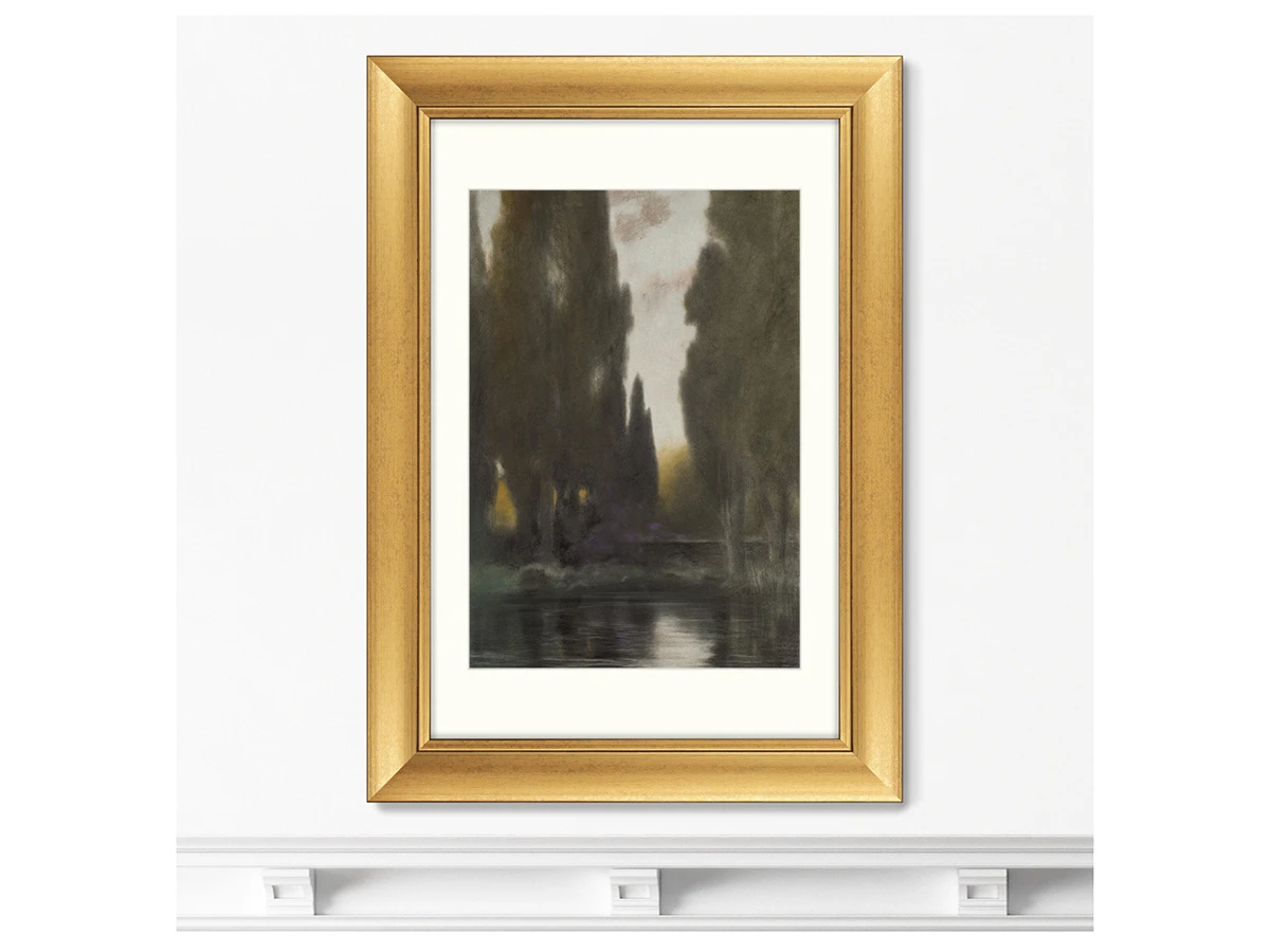 Репродукция картины в раме In the Pontine Marshes, 1900г. 635625  - фото 3