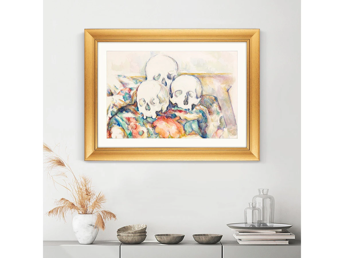 Репродукция картины в раме The Three Skulls, 1902г. 635646  - фото 6