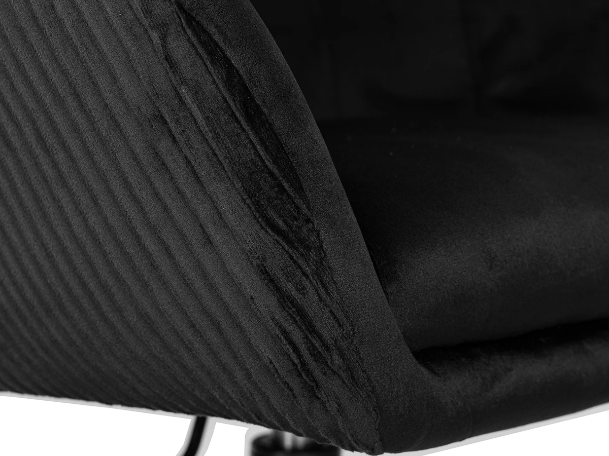 Кресло дизайнерское EDISON BLACK 892304  - фото 6