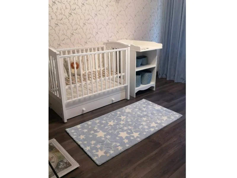 Детский ковер Amigo Stars Blue 150x80 636336  - фото 4