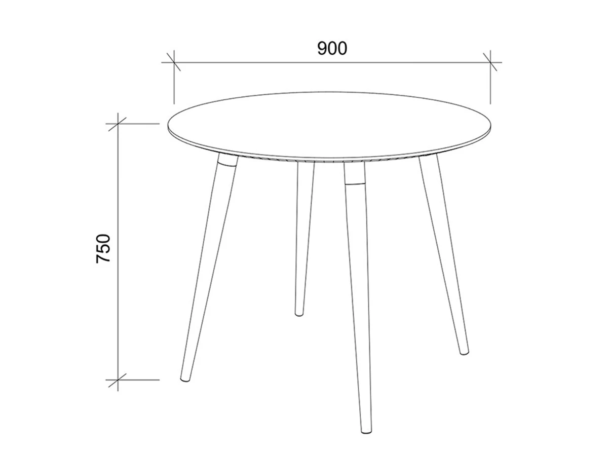 Обеденный стол BRUNO 892996  - фото 6