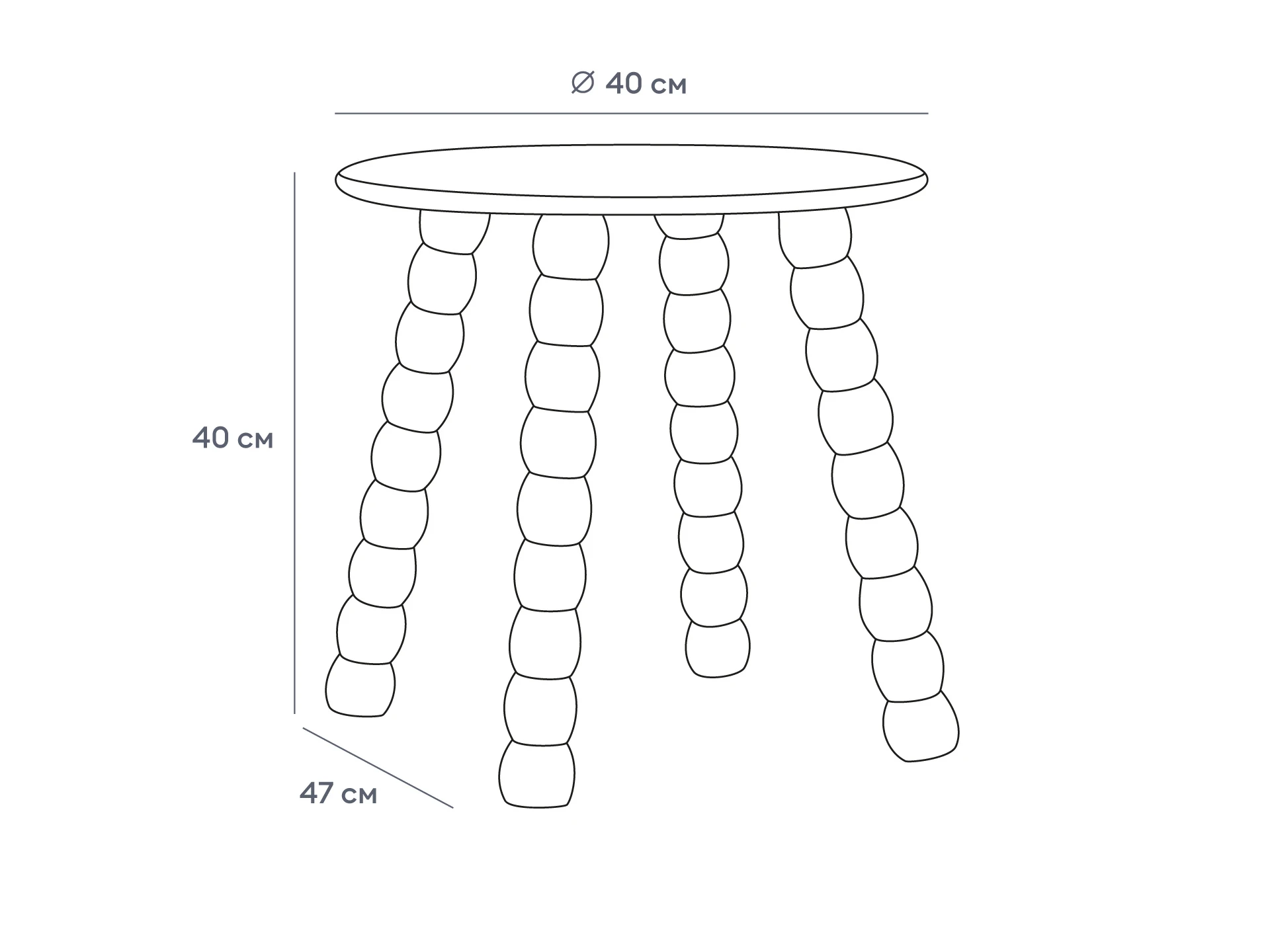 Столик журнальный Bussy 902037  - фото 7