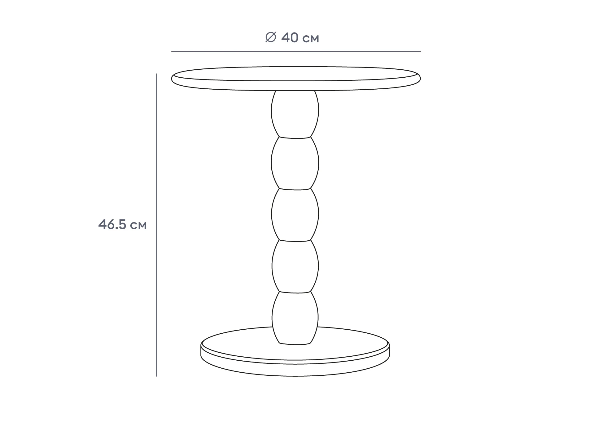 Столик журнальный Omni mini 902039  - фото 6