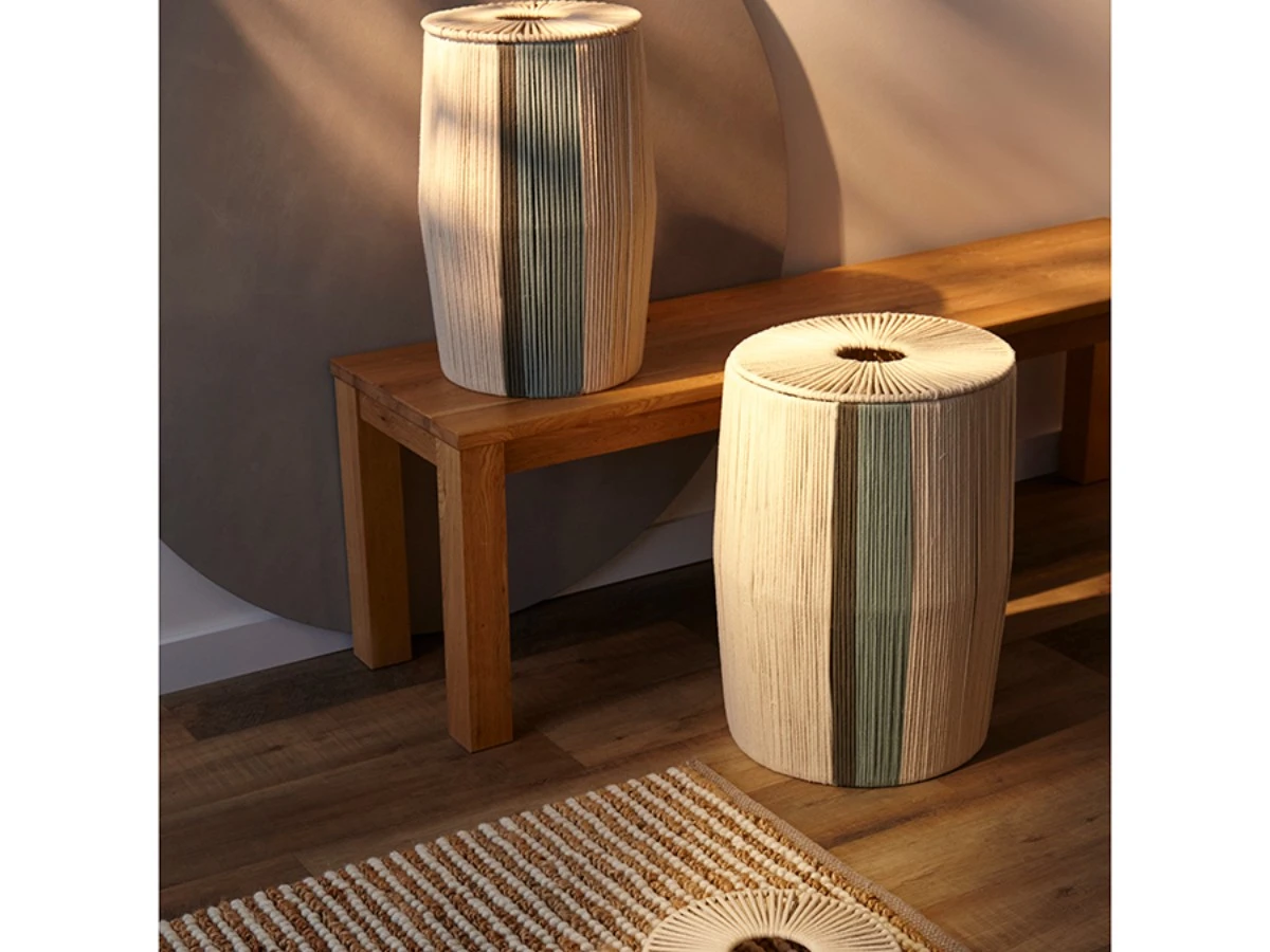 Корзина плетеная Conga Green Ethnic 902593