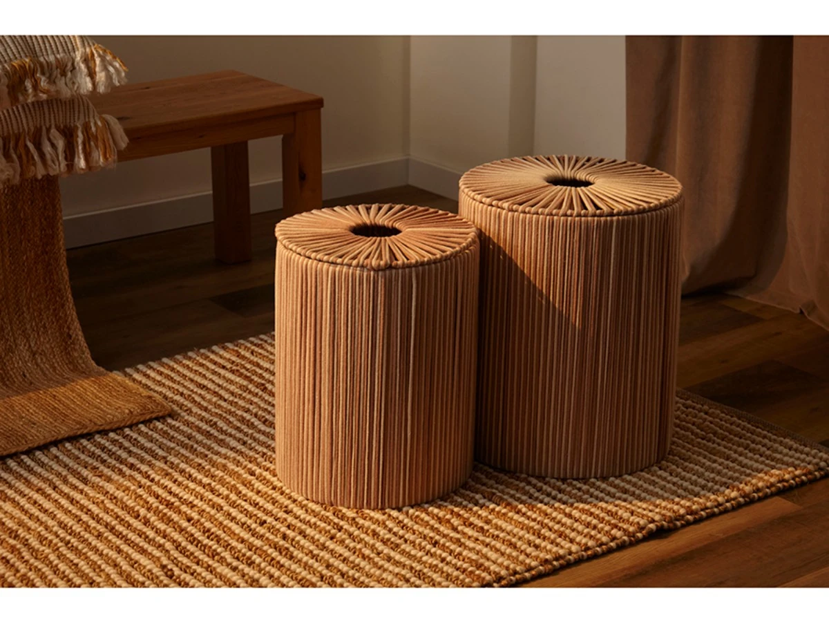 Корзина плетеная Dholak Beige Ethnic 902620