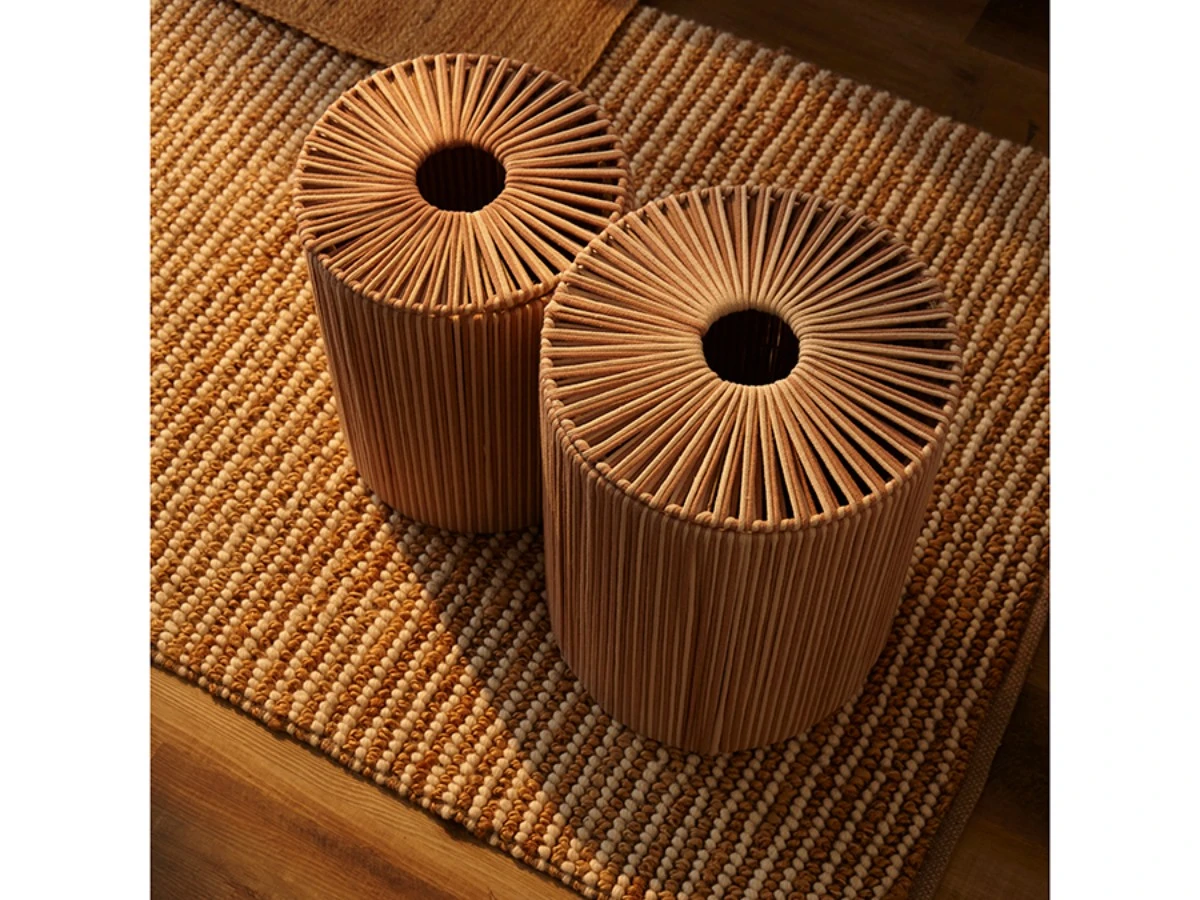 Корзина плетеная Dholak Beige Ethnic 902620  - фото 4