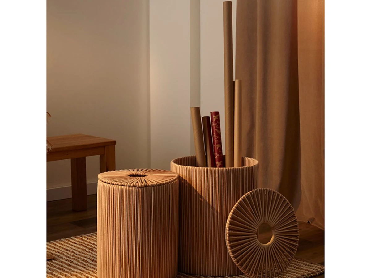 Корзина плетеная Dholak Beige Ethnic 902634  - фото 3