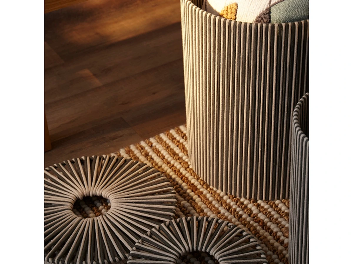 Корзина плетеная Dholak Grey Ethnic 902642  - фото 3