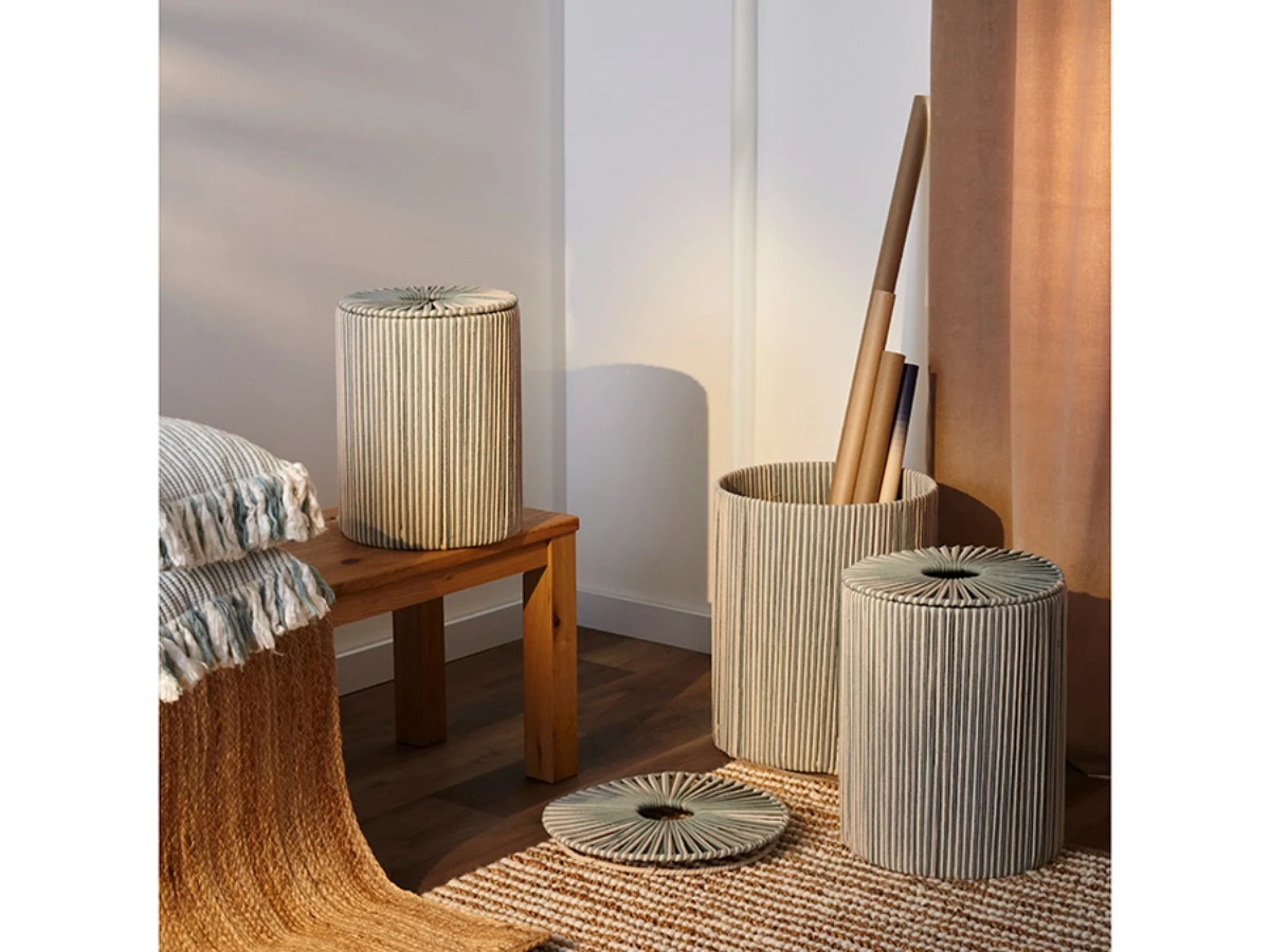 Корзина плетеная Dholak Mint Ethnic 902652