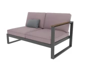 Диван 2-х местный правый