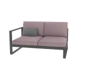 Диван Лагуна 2-х местный с правым подлокотником