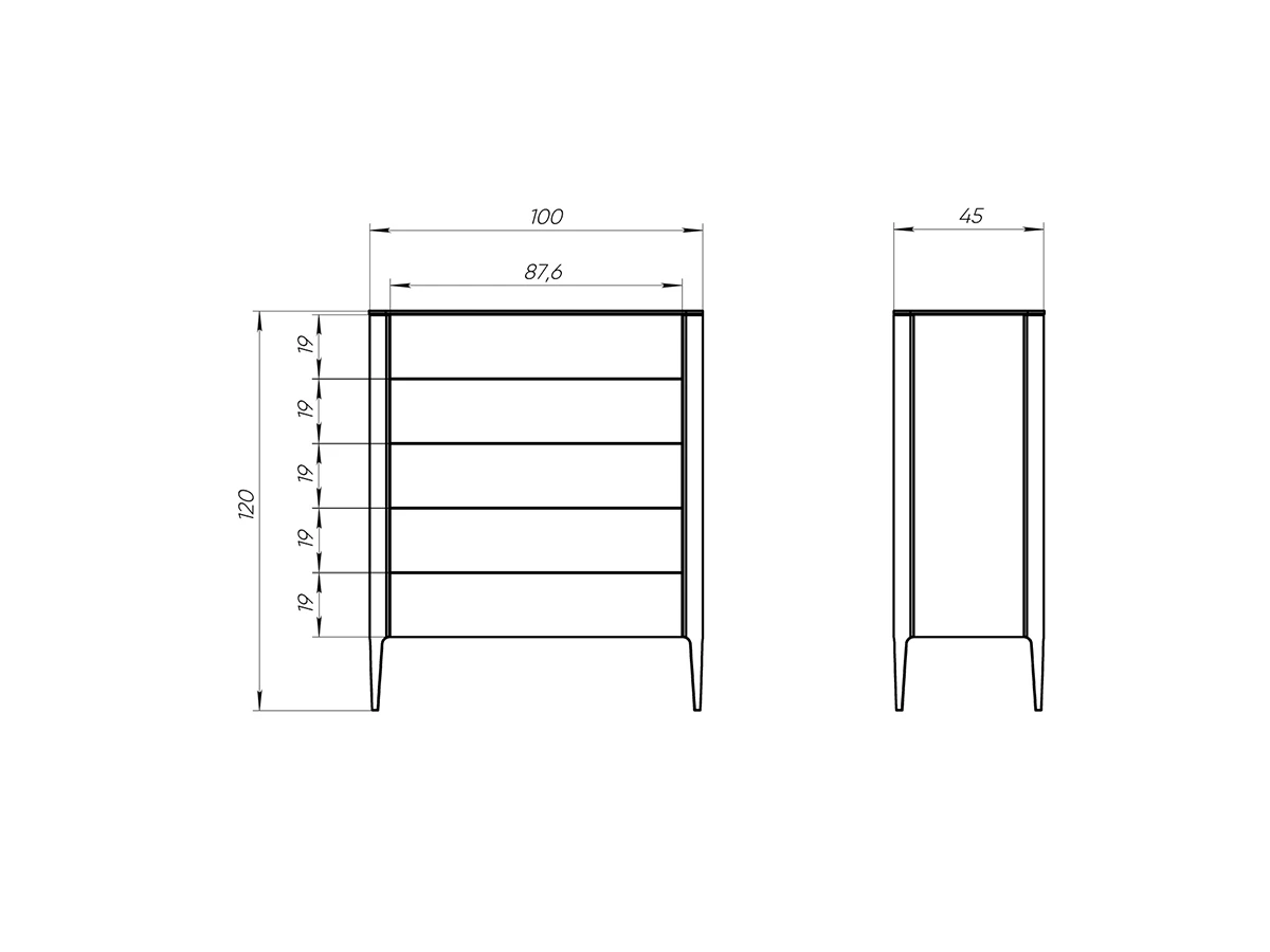 Комод Type 905074  - фото 8