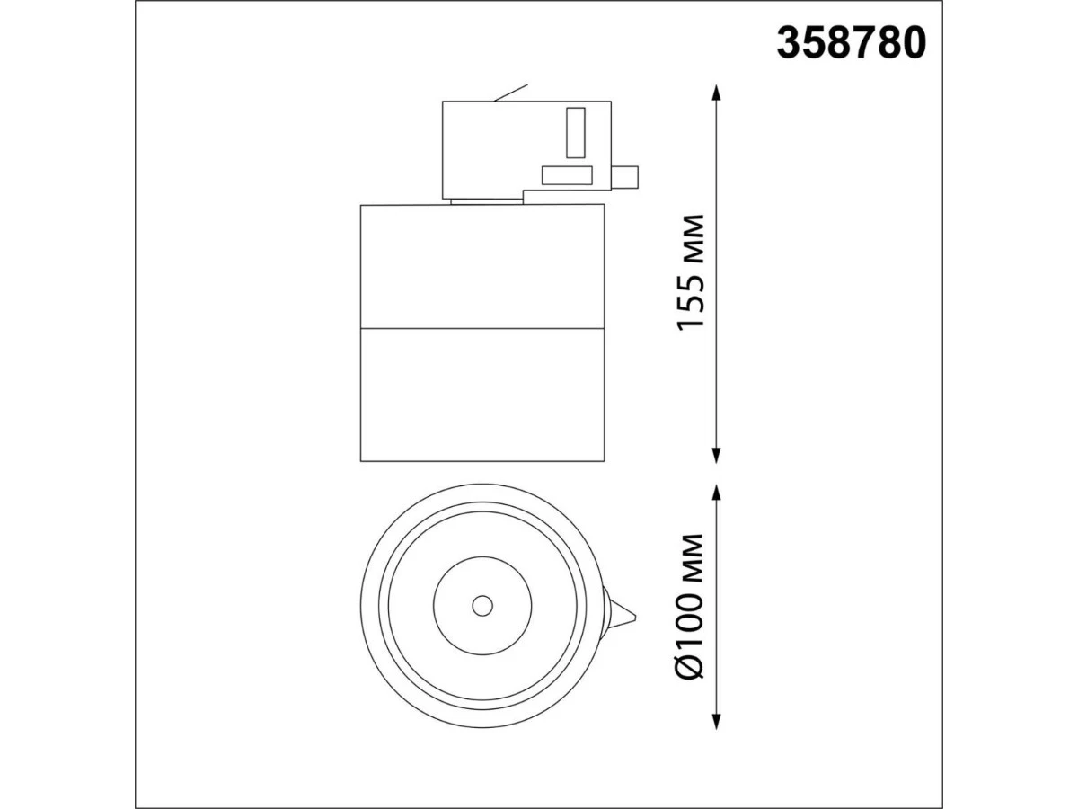 Трековый трехфазный светодиодный светильник Port Groda 905378  - фото 5