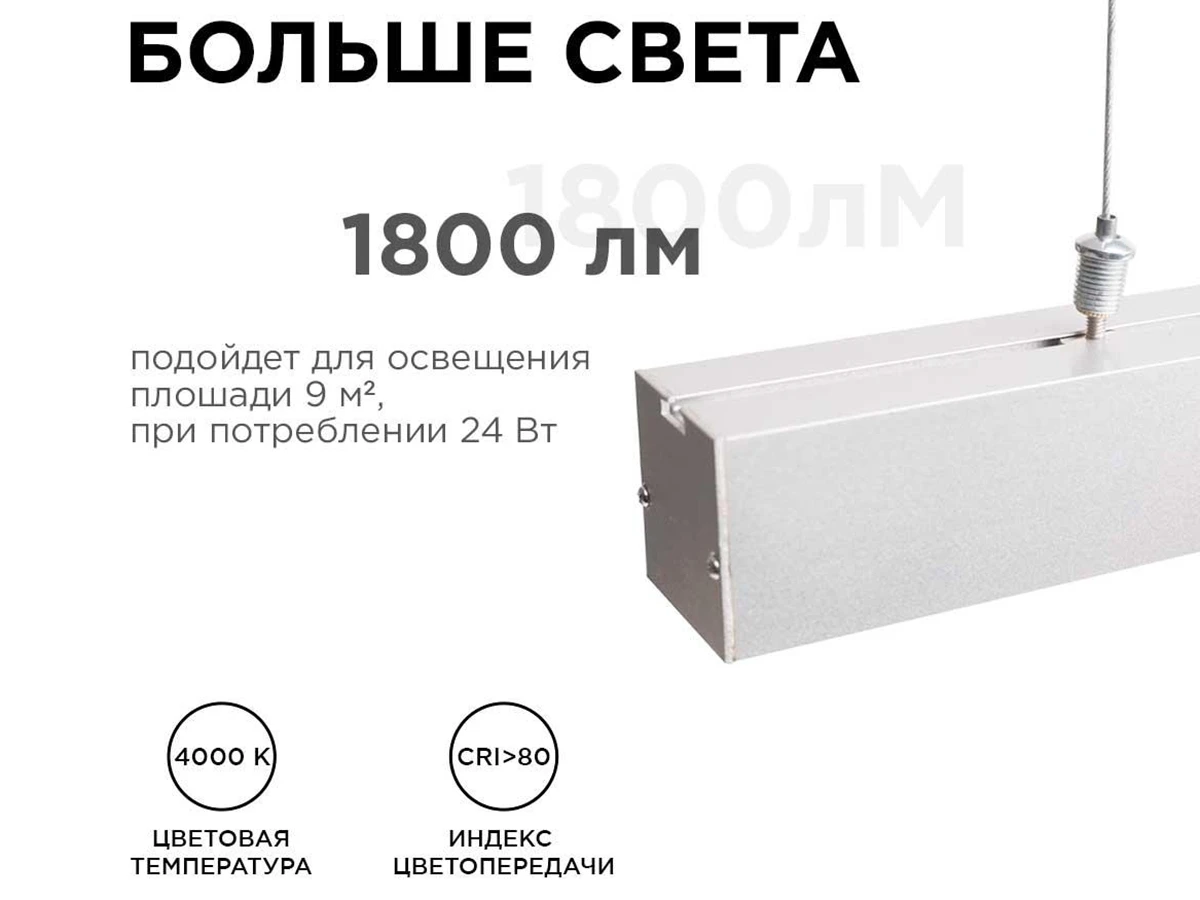 Подвесной светодиодный светильник 906563  - фото 6