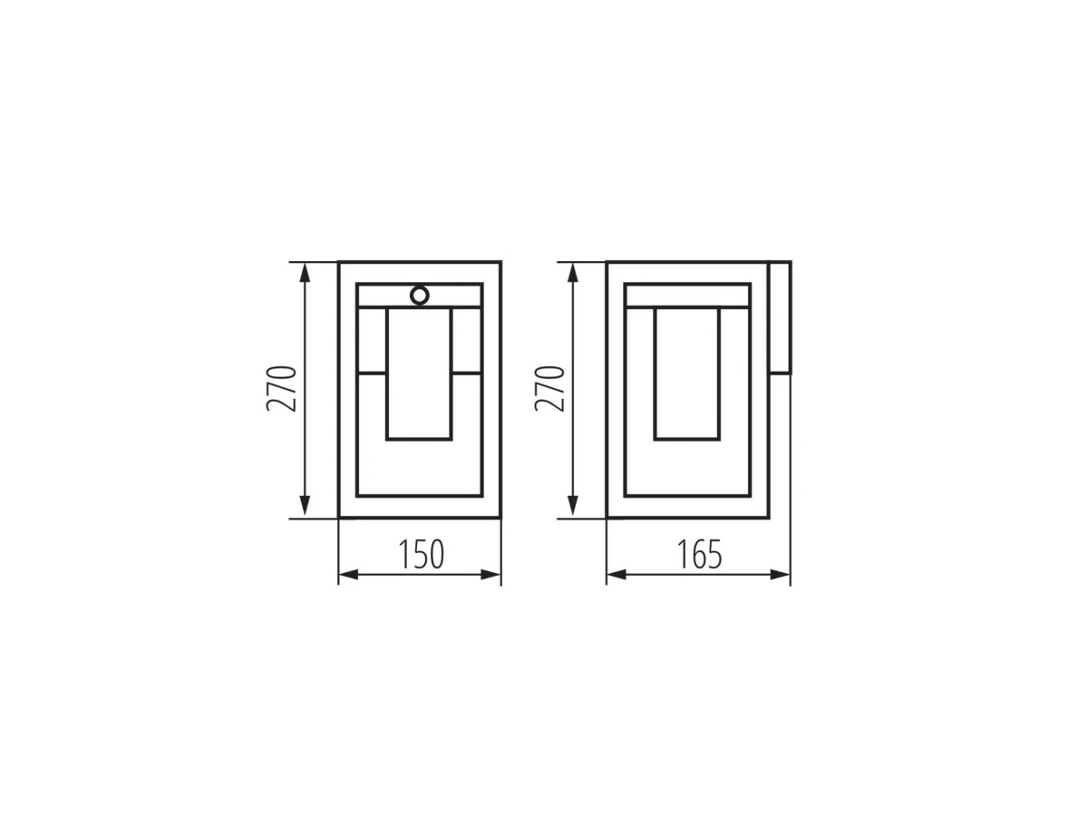 Садовый настенный светильник VIMO EL 27 SE-BR 906701  - фото 4