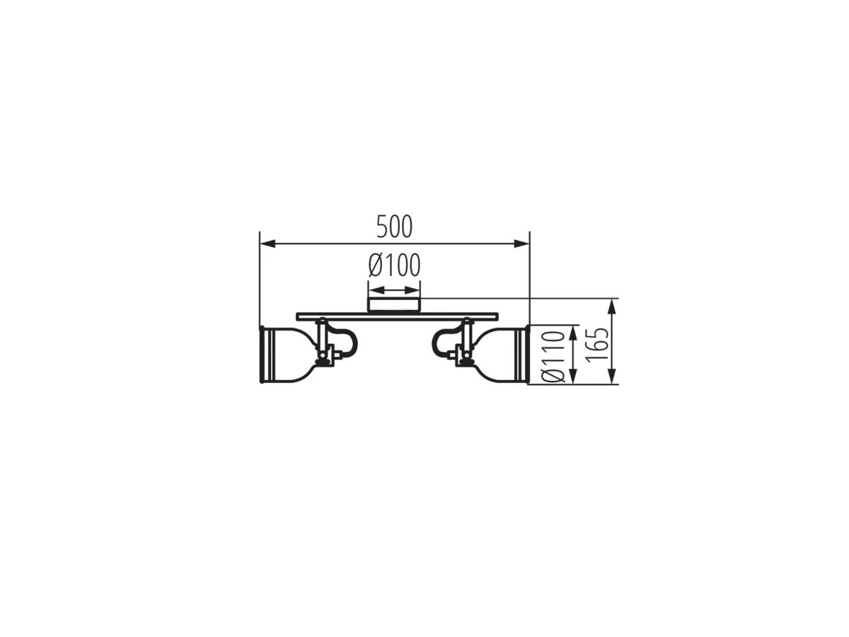 Спот DERATO EL-2I B-SR 906707  - фото 3