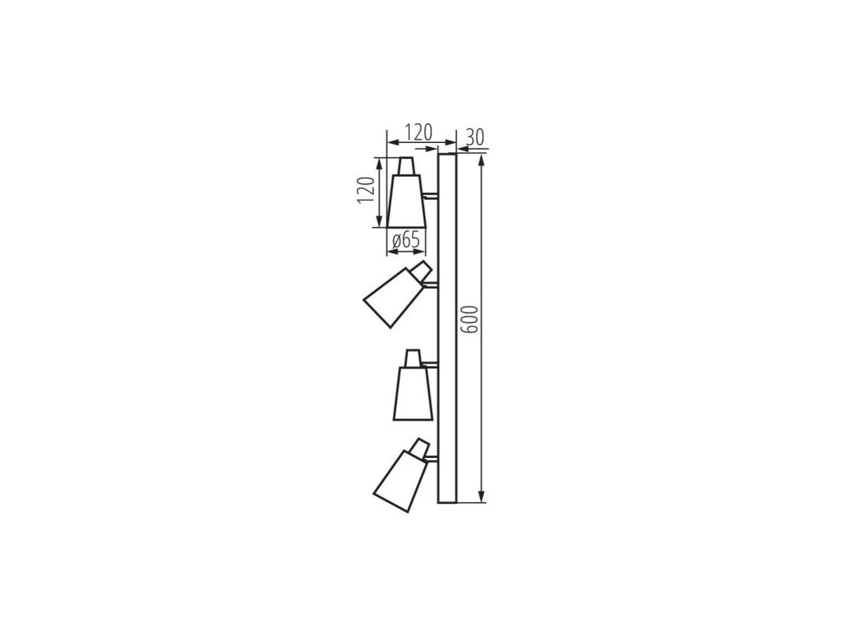 Спот SEMPRA EL-4I B-SR 906761  - фото 2