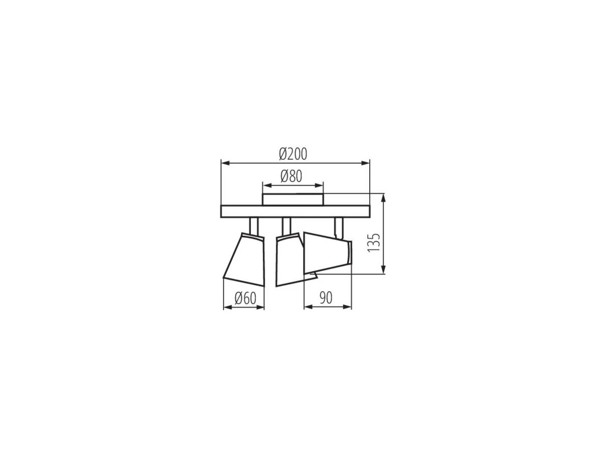 Спот ENALI EL-3O W 906780