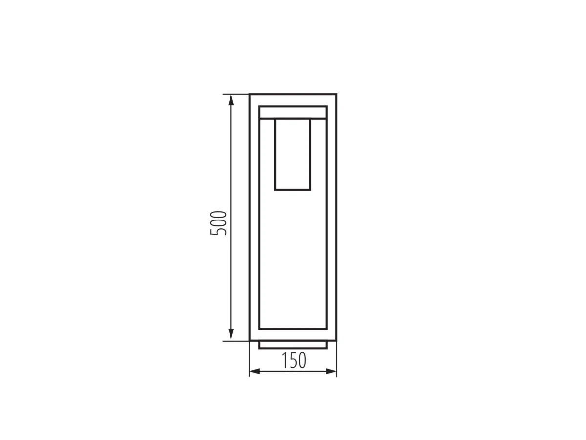 Садовый светильник VIMO 50 BR 906867