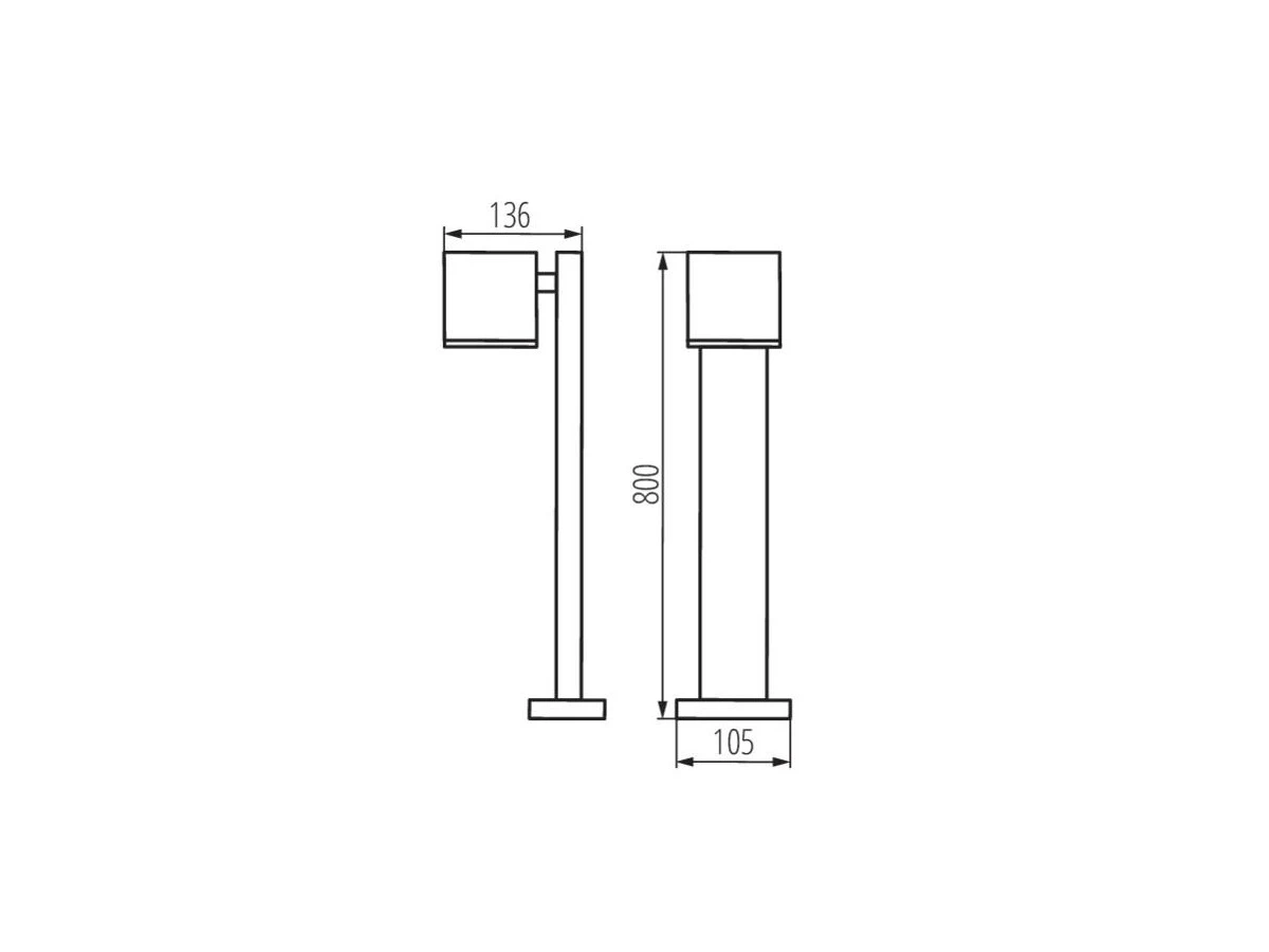 Светильник ландшафтный GORI 80 906906  - фото 4