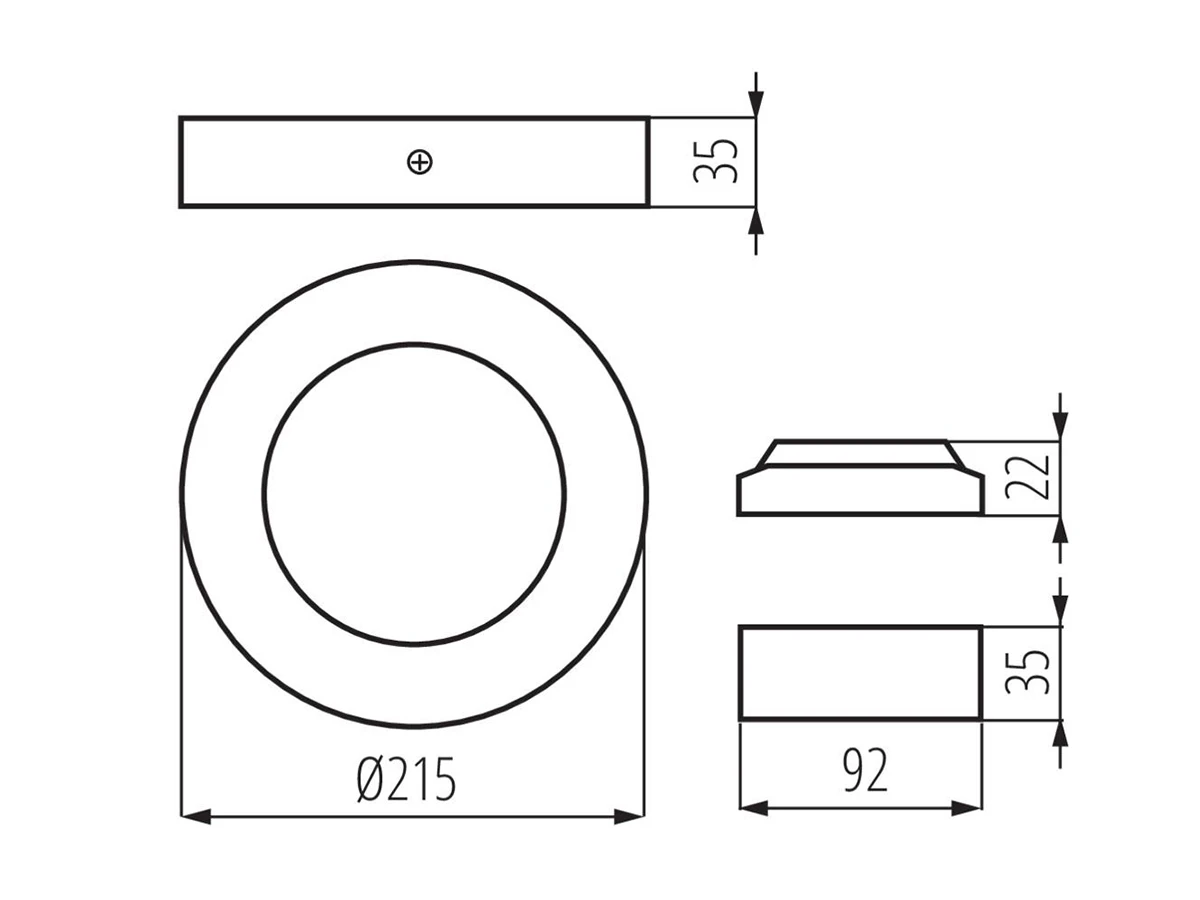 Потолочный светодиодный светильник CARSA 907211  - фото 4