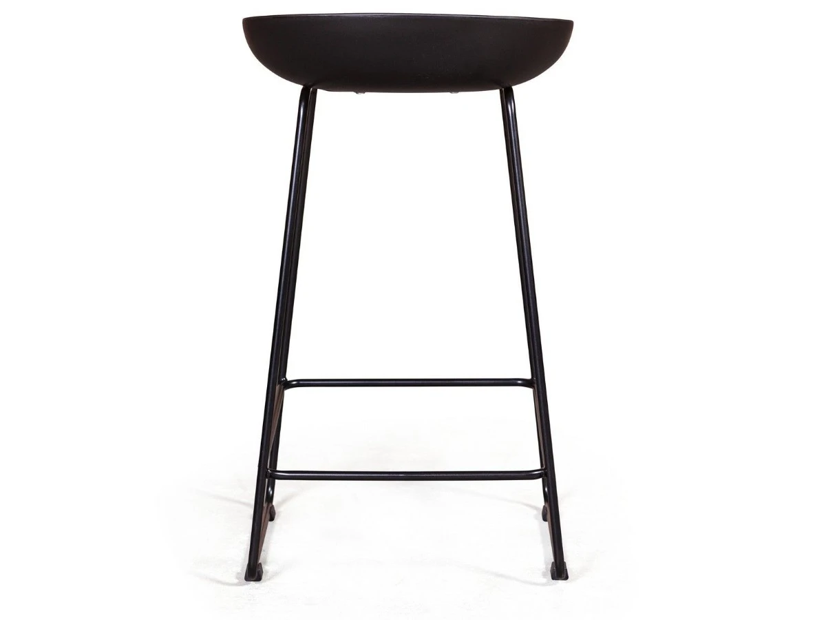 Стул полубарный Leo пластик черный 908420  - фото 5