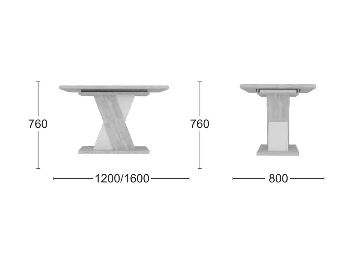 Стол раскладной Bruno 909121  - фото 6