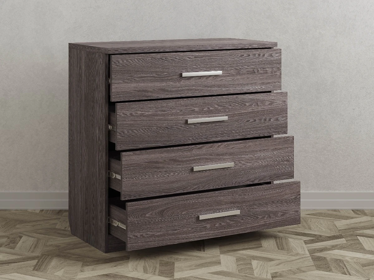 Комод Авангард 4 ящика (ясень анкор) 909656  - фото 4