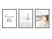 Набор постеров Море №8