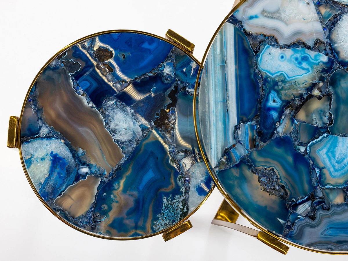 Кофейный столик Blue Agate 910024  - фото 4