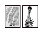 Набор постеров Нью-Йорк №15
