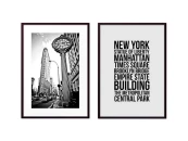 Набор постеров Нью-Йорк №9