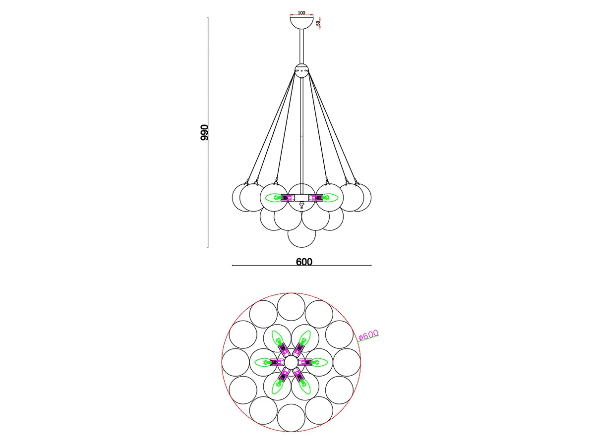 Подвесной светильник Fiesta 914593  - фото 5