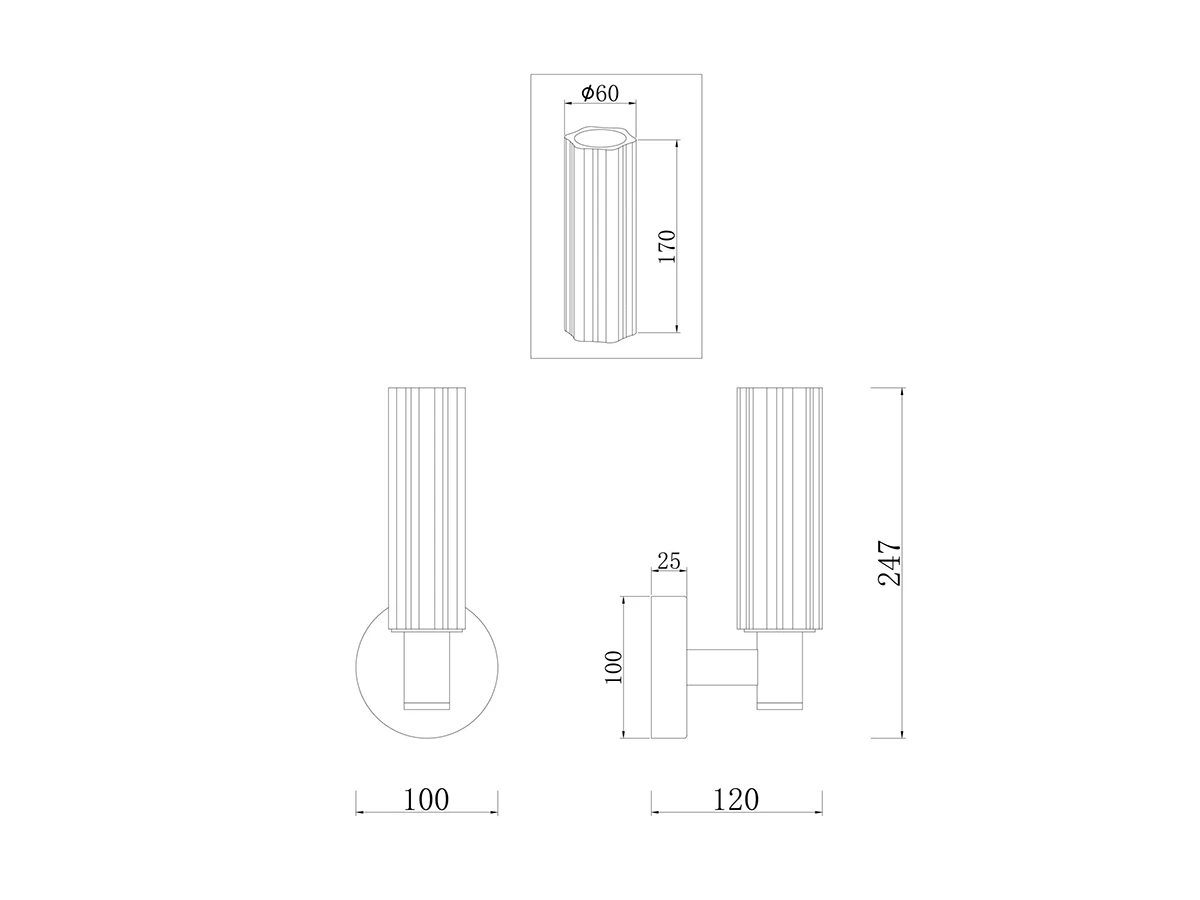 Настенный светильник(бра) Ambra 914786  - фото 8