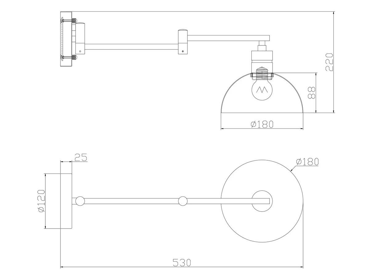 Настенный светильник(бра) Cover 914787  - фото 5