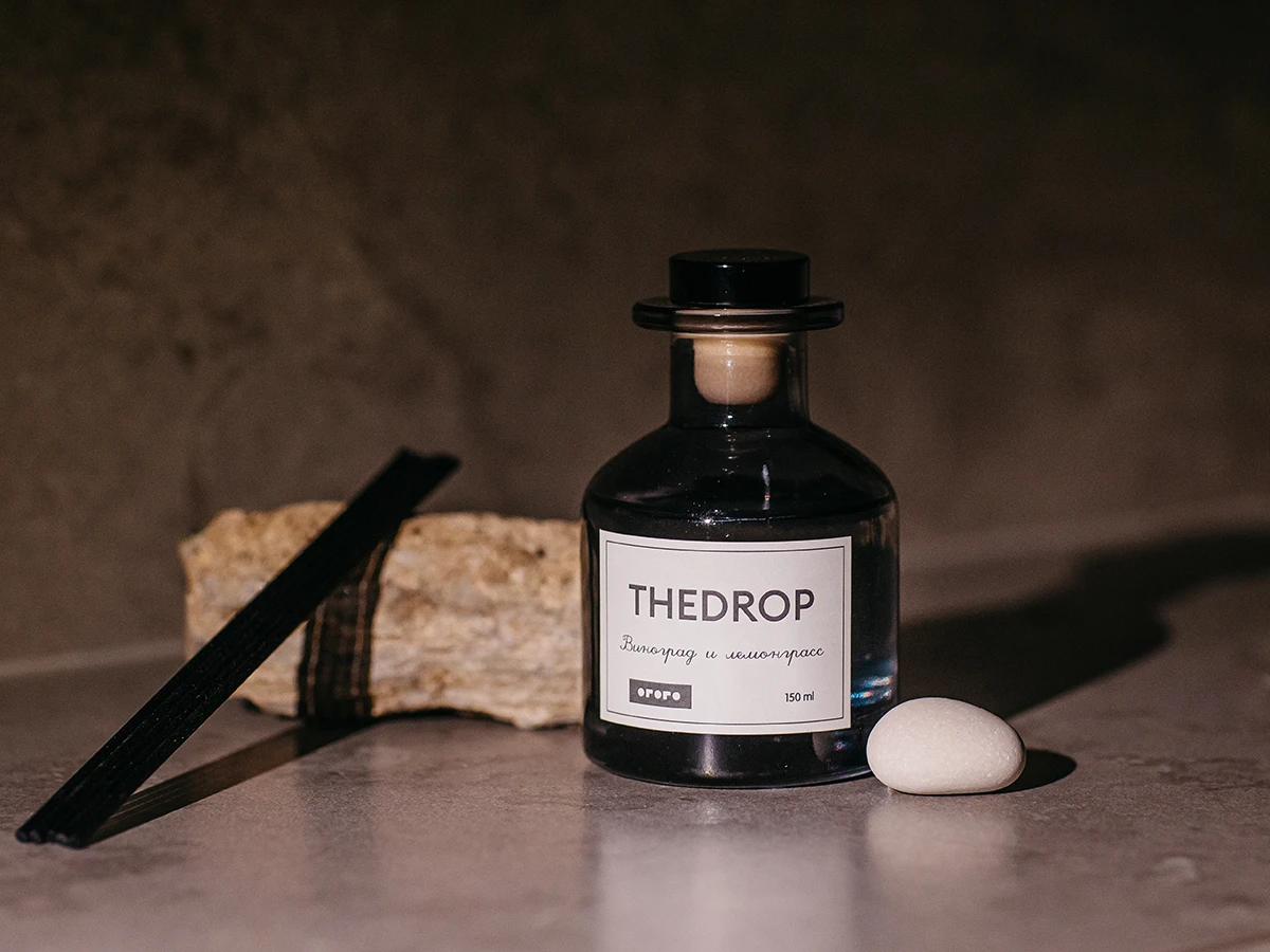 Диффузор THEDROP 150 мл, аромат виноград и лемонграсс 914993  - фото 6